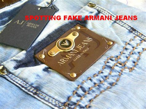 armani jeans original vs fake|how to identify Armani Jeans.